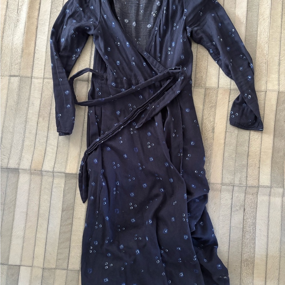 XiRENA Indigo Patterned Dress